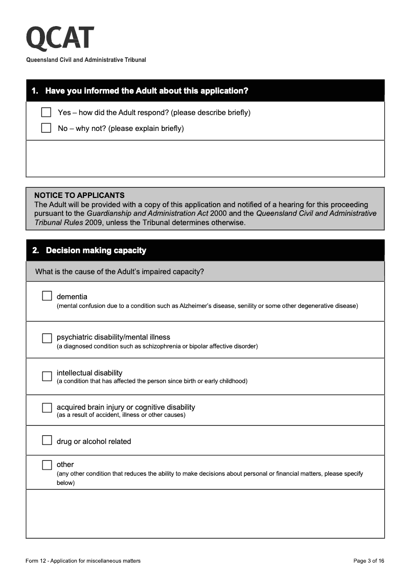 Preview thumbnail for QLDQCAT-FORM12