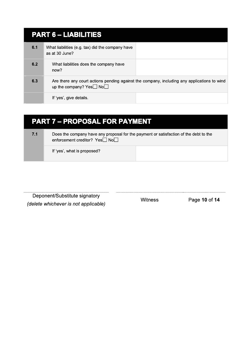 Preview thumbnail for QLDUCPR-FORM71A