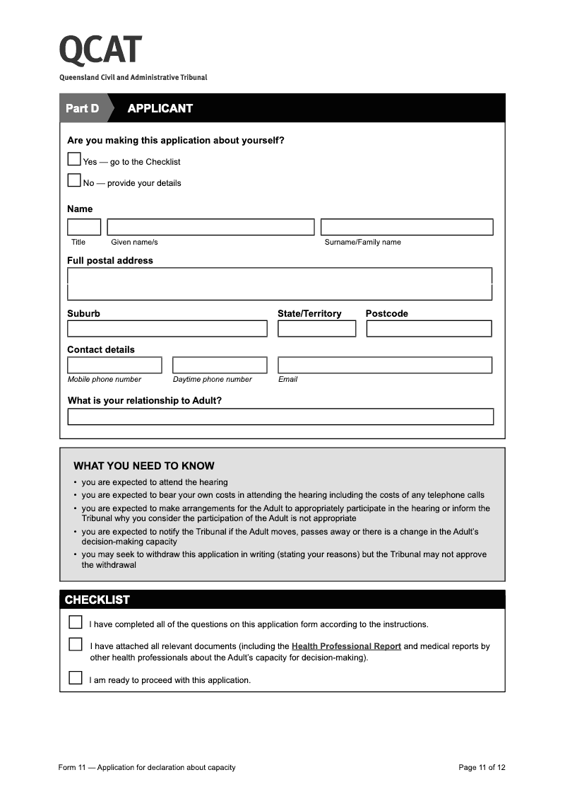 Preview thumbnail for QLDQCAT-FORM11