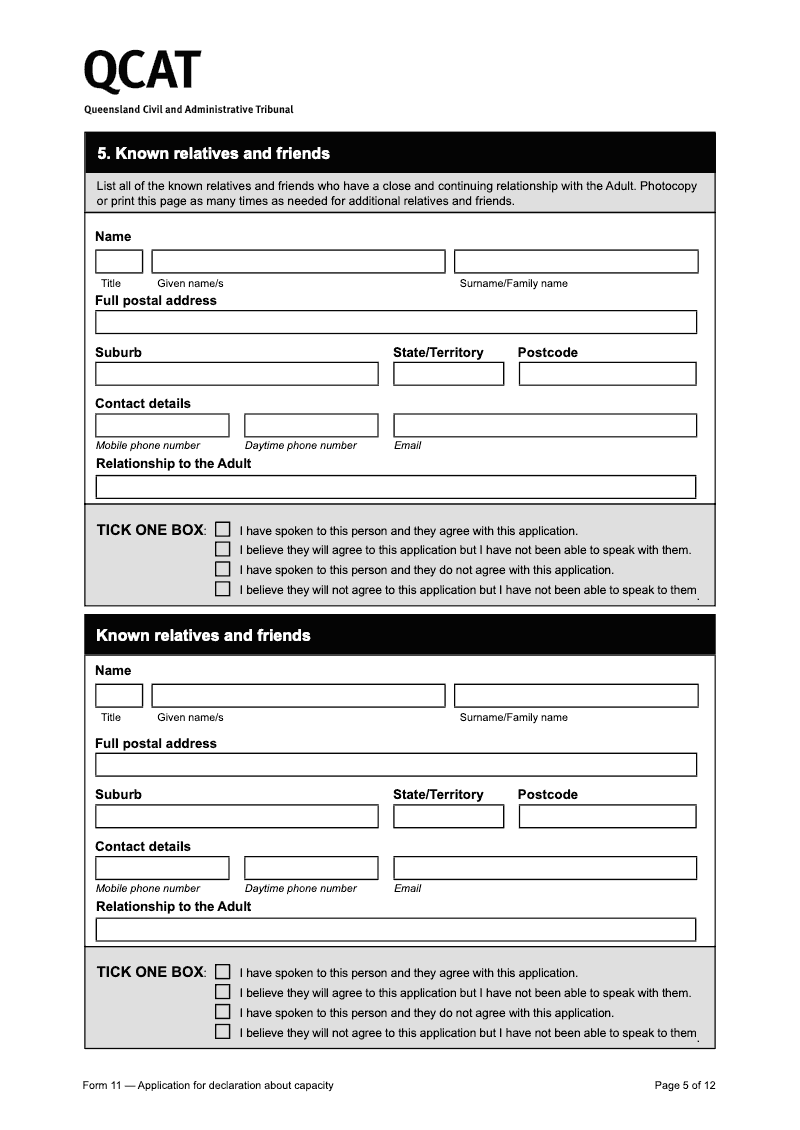 Preview thumbnail for QLDQCAT-FORM11