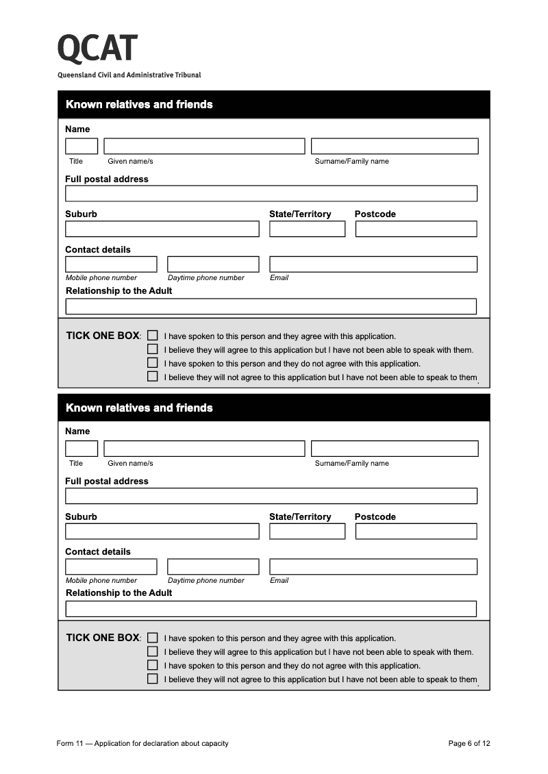 Preview thumbnail for QLDQCAT-FORM11